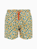 Boxer mare uomo fantasia bandana giallo - Gallo 1927 - Official Online Shop