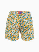Boxer mare uomo fantasia bandana giallo - Gallo 1927 - Official Online Shop