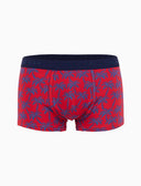 Boxer intimo uomo cotone fantasia palme rosso - Gallo 1927 - Official Online Shop