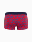 Boxer intimo uomo cotone fantasia palme rosso - Gallo 1927 - Official Online Shop