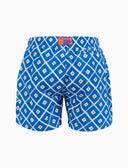 Boxer mare uomo fantasia rombi blu - Gallo 1927 - Official Online Shop