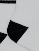 Calze corte unisex spugna di cotone bianco con scritta Gallo 1927 in contrasto di colore - Gallo 1927 - Official Online Shop