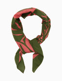 Bandana unisex cotone fantasia fiori rosa - Gallo 1927 - Official Online Shop