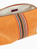 Beauty unisex in canvas di cotone tinta unita arancio - Gallo 1927 - Official Online Shop