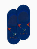 Soletta unisex cotone fantasia pappagalli blu - Gallo 1927 - Official Online Shop