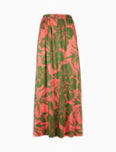 Gonna lunga donna fantasia fiori rosa - Gallo 1927 - Official Online Shop