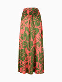 Gonna lunga donna fantasia fiori rosa - Gallo 1927 - Official Online Shop