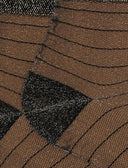 Calze cortissime donna effetto trasparenza con righina orizzontale nero - Gallo 1927 - Official Online Shop