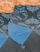 Calze cortissime donna viscosa fantasia broccato marrone - Gallo 1927 - Official Online Shop