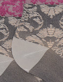 Calze cortissime donna viscosa fantasia broccato grigio - Gallo 1927 - Official Online Shop