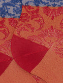 Calze cortissime donna viscosa fantasia broccato arancione - Gallo 1927 - Official Online Shop