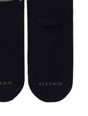 Calze corte donna cotone blu fantasia Roma Piazza San Pietro - Gallo 1927 - Official Online Shop