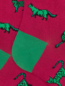 Calze lunghe uomo cotone fucsia fantasia gatti - Gallo 1927 - Official Online Shop