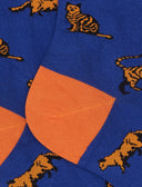 Calze corte donna cotone blu fantasia gatti - Gallo 1927 - Official Online Shop