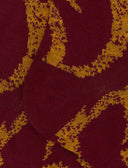 Calze lunghe uomo cotone bordò fantasia broccato - Gallo 1927 - Official Online Shop