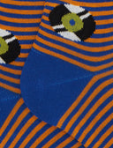 Calze lunghe uomo cotone blu fantasia dischi vinile - Gallo 1927 - Official Online Shop