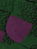 Calze lunghe uomo cotone verde fantasia grappoli d'uva - Gallo 1927 - Official Online Shop