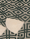 Calze corte donna cotone verde fantasia geometrica effetto scintillante - Gallo 1927 - Official Online Shop