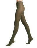 Collant donna cotone verde tinta unita - Gallo 1927 - Official Online Shop