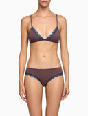 Reggiseno a triangolo donna cotone blu righe windsor - Gallo 1927 - Official Online Shop