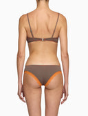 Reggiseno a triangolo donna cotone verde righe windsor - Gallo 1927 - Official Online Shop