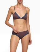 Slip brasiliana intimo donna cotone blu righe windsor - Gallo 1927 - Official Online Shop