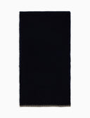 Sciarpa unisex puro cashmere blu tinta unita - Gallo 1927 - Official Online Shop