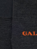 Soletta unisex lana, seta e cashmere grigio tinta unita - Gallo 1927 - Official Online Shop