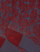 Calze corte donna viscosa bordò fantasia broccato floreale - Gallo 1927 - Official Online Shop