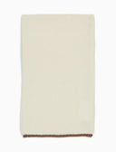 Sciarpa unisex lana bianca tinta unita - Gallo 1927 - Official Online Shop