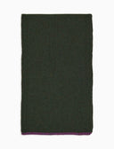 Sciarpa unisex lana verde tinta unita - Gallo 1927 - Official Online Shop