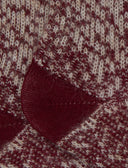 Calze corte donna lana, seta e cashmere bordò effetto sfumato - Gallo 1927 - Official Online Shop