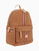 Zaino unisex in canvas di cotone beige tinta unita - Gallo 1927 - Official Online Shop