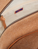 Zaino unisex in canvas di cotone beige tinta unita - Gallo 1927 - Official Online Shop