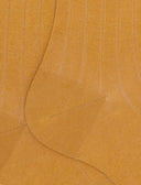 Calze lunghe uomo cotone costa tinta unita giallo - Gallo 1927 - Official Online Shop