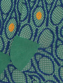 Calze lunghe donna cotone fantasia tennis verde - Gallo 1927 - Official Online Shop