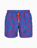 Boxer mare uomo fantasia pappagalli su fondo azzurro - Gallo 1927 - Official Online Shop