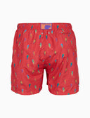 Boxer mare uomo fantasia cavallucci marini su fondo rosso - Gallo 1927 - Official Online Shop