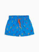 Boxer mare bambino fantasia cavallucci marini su fondo azzurro - Gallo 1927 - Official Online Shop