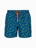 Boxer mare uomo fantasia libellule su fondo blu - Gallo 1927 - Official Online Shop