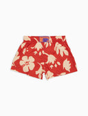 Boxer mare bambino fantasia fiori su fondo rosso - Gallo 1927 - Official Online Shop