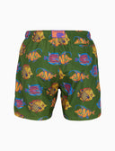 Boxer mare uomo fantasia pesci su fondo verde - Gallo 1927 - Official Online Shop