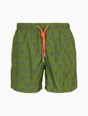Boxer mare uomo fantasia geko su fondo verde - Gallo 1927 - Official Online Shop