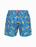 Boxer mare uomo fantasia pesci su fondo blu - Gallo 1927 - Official Online Shop