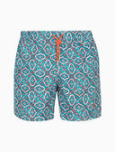 Boxer mare uomo fantasia bandana color pavone - Gallo 1927 - Official Online Shop