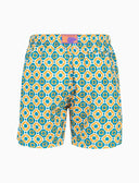 Boxer mare uomo fantasia geometrico giallo - Gallo 1927 - Official Online Shop