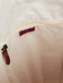 Sacca mare unisex in micro canvas di cotone bianco tinta unita - Gallo 1927 - Official Online Shop