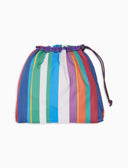 Borsone superlight pocket unisex righe multicolor bianco con nastro spigato - Gallo 1927 - Official Online Shop