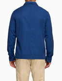 Overshirt unisex cotone tinto capo tinta unita blu - Gallo 1927 - Official Online Shop