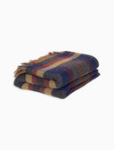 Plaid double face unisex lana blu fantasia tartan colorato e window pane